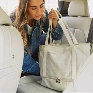 Lo & Sons Catalina Deluxe Tote - Dove Grey